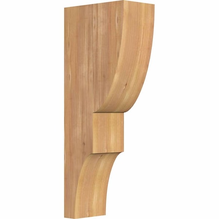 Ridgewood Smooth Corbel, Western Red Cedar, 5 1/2W X 10D X 26H